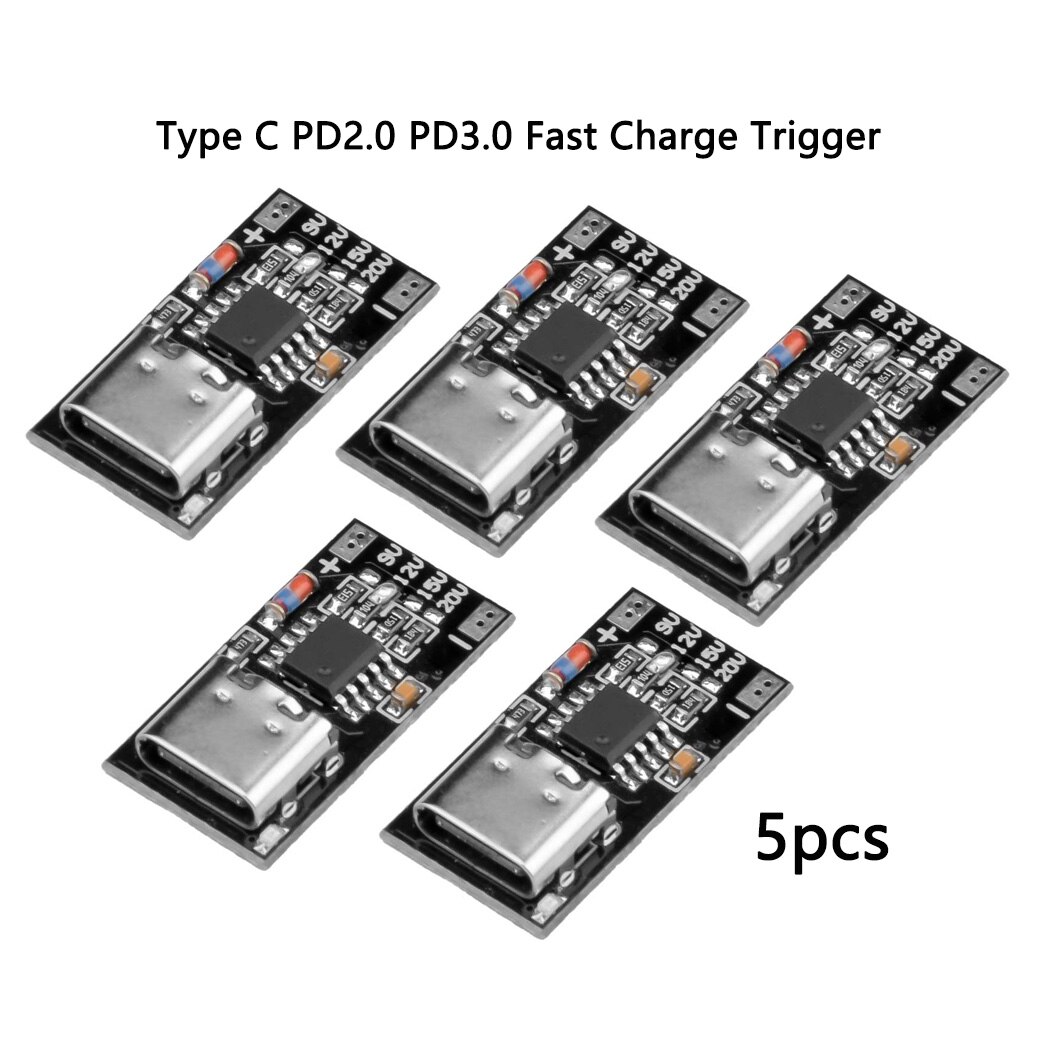 Co Detector Plug - 5 adet Tip C PD2.0 PD3.0