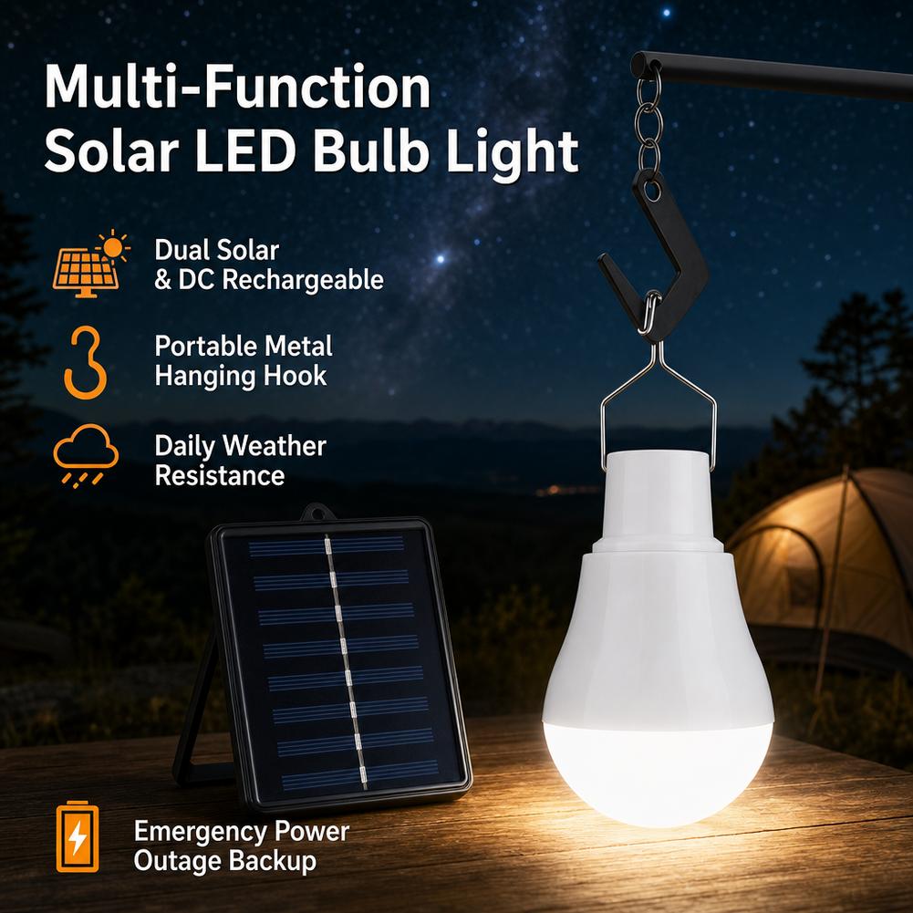 Güneş Enerjili LED Ampul, IP65 - Power Outage Light incelemesi ve fiyatı