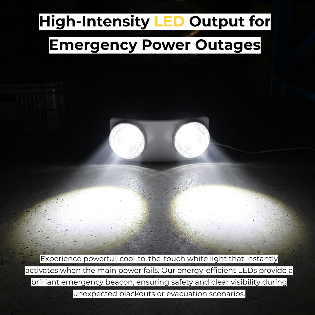 Çift Başlıklı LED Acil Durum L - Power Outage Light incelemesi ve fiyatı