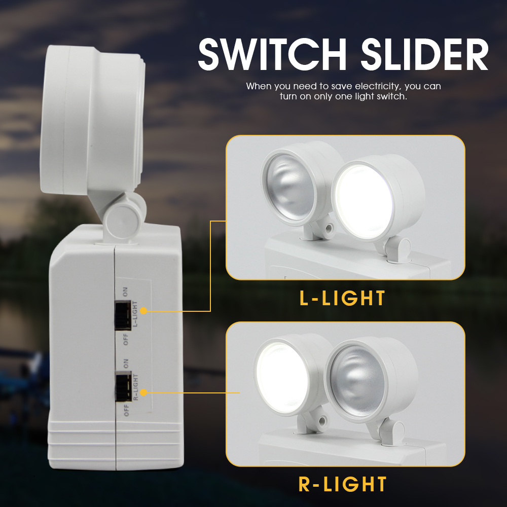 Çift kafalı Acil Durum Lambası - Power Outage Light incelemesi ve fiyatı